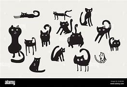 Image result for Black Cat Cartoon Entwork
