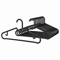 Image result for Black Jumbo Hangers