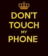 Image result for Don't Touch My Phone for Kids SVG