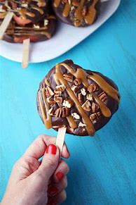 Image result for Chocolate Turtle Apple Slices