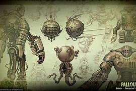Image result for Creepy Robot Concept Art