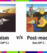 Image result for Modernism vs Postmodernism