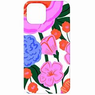 Image result for Clear Floral iPhone 11" Case