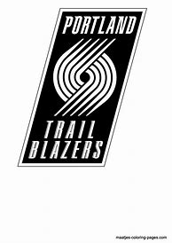 Image result for Portland Trail Blazers Coloring Page