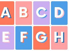 Image result for ABC Letter Flash Cards