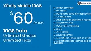 Image result for Xfinity Cell Phone Plans