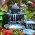 Image result for Solar Powered Yard Fountains