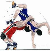 Image result for Wrestling Drawing