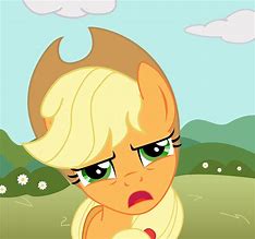 Image result for Applejack Nervous