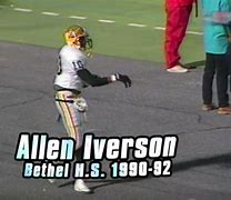 Image result for Allen Iverson Football High School