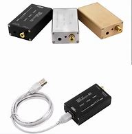 Image result for Connector Laptop USB to Audio Coax DAC