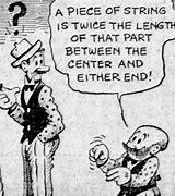 Image result for How Long Is a Piece OIF String Cartoon