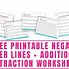 Image result for Printable Number Line with Negatives