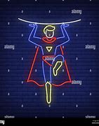 Image result for Superman Neon Sign
