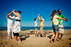 Image result for Dancing Salsa in Beach