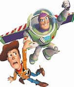 Image result for Toy Story Woody and Buzz Flying