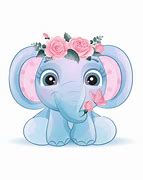 Image result for Baby Elephant Cartoon PNG