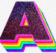 Image result for Rainbow Glitter Alphabet