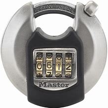 Image result for Combination Disc Padlock