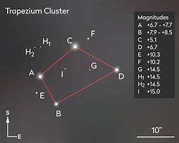 Image result for Trapezium Cluster