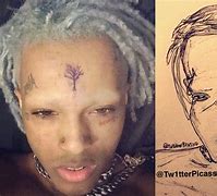 Image result for Baby Xxxtentacion Drawing