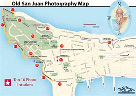 Image result for Old San Juan Puerto Rico Map