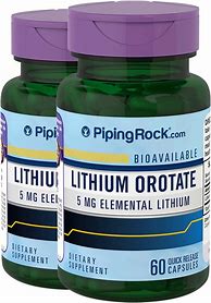 Image result for Low Dose Lithium Supplements