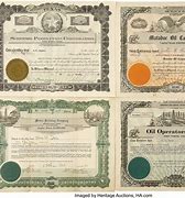 Image result for Old Oil Company Stock Certificates