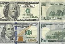 Image result for Old Vs. New 100 Dollar Bill