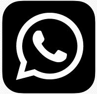 Image result for WhatsApp Logo Black White