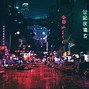 Image result for Retro Neon City Night Sky