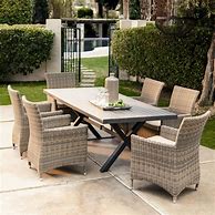 Image result for Wicker Patio Table