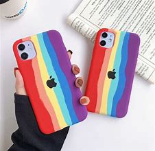 Image result for Rainbow Clear Phone Case