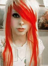 Image result for Cool Emo Hair Colors