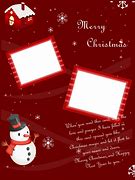 Image result for Insert Pics in Christmas Card Frame