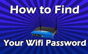 Image result for How Do You Find a WiFi Password