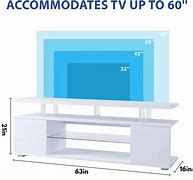 Image result for 70 Inch TV to Size without Stand