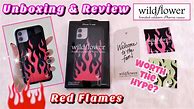 Image result for Red Flames Wildflower Case