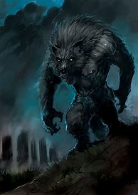 Image result for Werewolf Monster Art