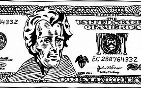 Image result for 5-Dollar Clip Art Black and White