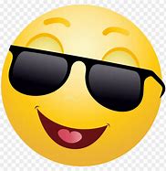 Image result for Smiley Face with Sunglasses Emoji