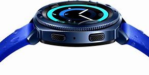 Image result for Gear Sport Blue Orange Band Samsung