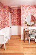 Image result for Wallpaper Over Textured Wall