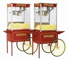 Image result for Popconr Machine Cart