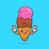 Image result for Ice Cream Cone Illustration