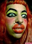 Image result for Funny Makeup Looks