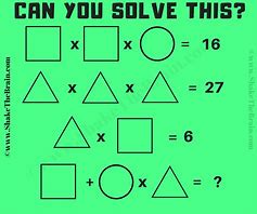 Image result for mathematics puzzles
