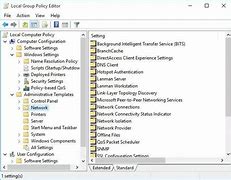Image result for Local Group Policy Editor Windows 7