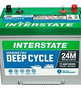 Image result for Interstate 12V Deep Cycle Battery