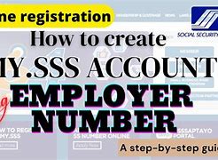 Image result for How to Get SSS Account